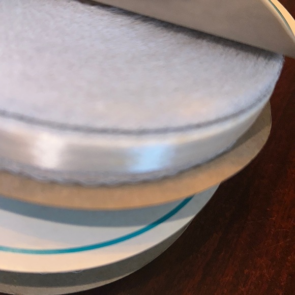 3 rolls vintage Decorette white with silver fancy ribbon New - Picture 7 of 11